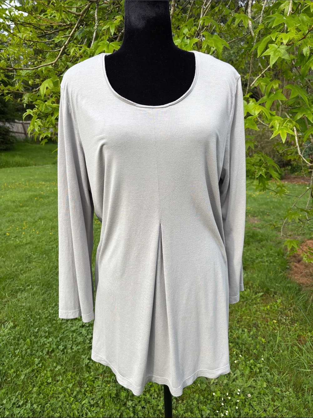 Gudrun Sjoden Long Sleeve Scoop Neck Top